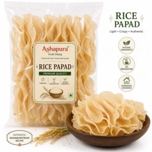 Maharashtrian Rice Papad